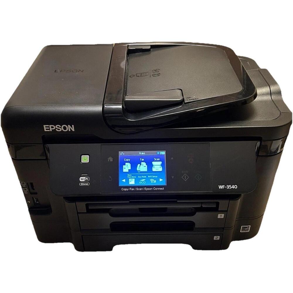 Epson WF-3540 Color Inkjet All-in-One, Copier, Scanner, Fax & Printer